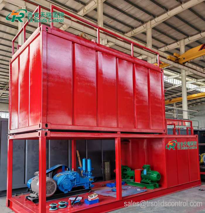 drilling mud mixing system