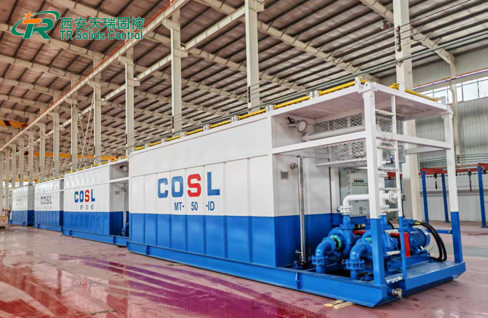 4 Sets Mud Mixing Systems Were Customized by COSL