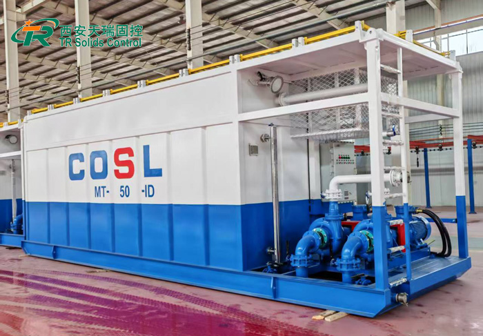 4 Sets Mud Mixing Systems Were Customized by COSL news